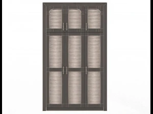 blinds wardrobe door classic 3 3D Model
