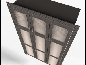 blinds wardrobe door classic 3 3D Модель