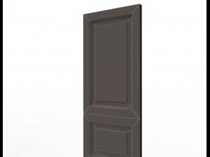 blinds wardrobe door classic 4 3Dモデル