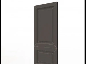 blinds wardrobe door classic 4 3D Model