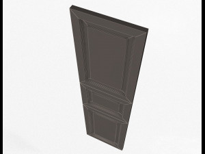 blinds wardrobe door classic 4 3Dモデル