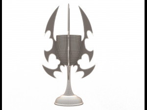 charlice bronze molding decoration 3D Model