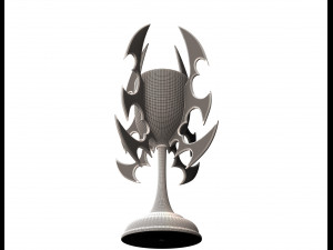 charlice bronze molding decoration 3D Model
