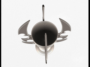 charlice bronze molding decoration 3D Model