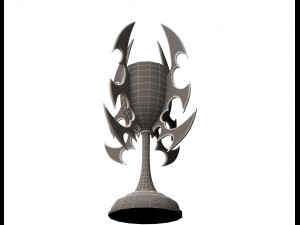 charlice bronze molding decoration 3D Model