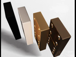 domino knuckles set 3D Model