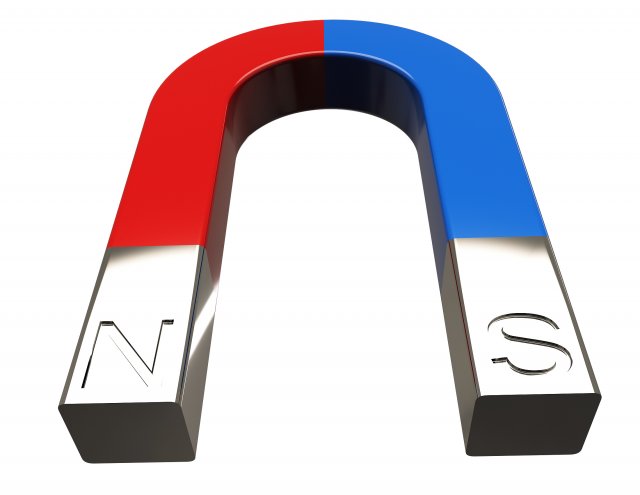 horseshoe magnet 3D मॉडल .c4d .max .obj .3ds .fbx .stl .blend 