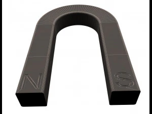 horseshoe magnet 3D Model
