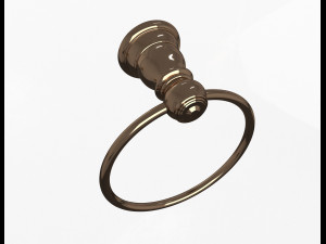 moen kingsley towel ring 3D Model