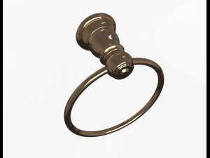 모엔 킹슬리 수건 반지 3D 모델