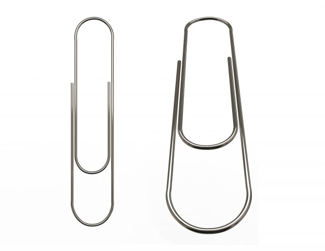 paperclip Modelo 3D .c4d .max .obj .3ds .fbx .stl .blend 