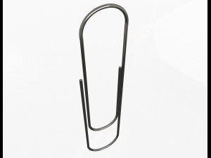 paperclip Modelo 3D