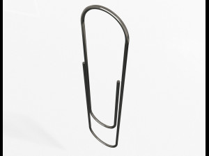 paperclip Modelo 3D