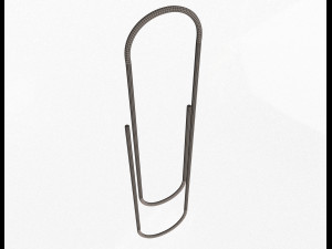 paperclip Modelo 3D