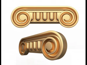 古董离子资本 3D 模型