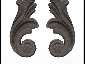 carved decoration cnc 06 3D Модель