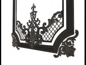 carved decoration panel for cnc 3D Model