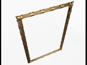 frame carved decoration cnc 3D Model