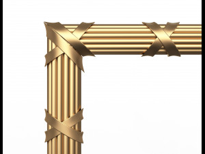frame carved decoration cnc 3D-Modell