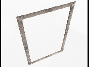 frame carved decoration cnc 3D-Modell