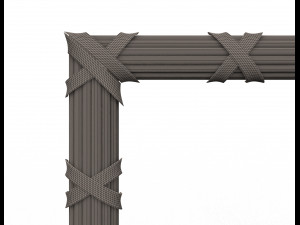 frame carved decoration cnc 3D-Modell