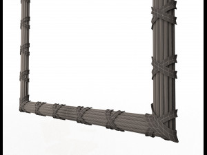 frame carved decoration cnc 3D-Modell