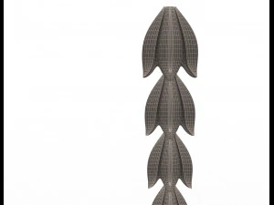 onlay vertical Modelo 3D