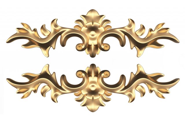 3d carving plaster molding decoration shahin k Modelo 3D .c4d .max .obj .3ds .fbx .stl .blend 