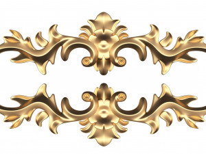 3d carving plaster molding decoration shahin k 3D Model