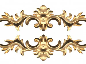 Escultura 3D Moldagem De Gesso Decora&ccedil;&atilde;o Shahin K Modelo 3D