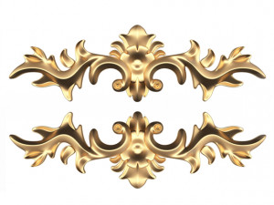 3d carving plaster molding decoration shahin k Modelo 3D