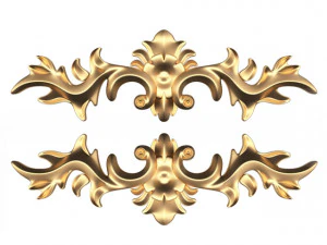 3d carving plaster molding decoration shahin k 3D Model