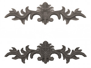 3d carving plaster molding decoration shahin k Modelo 3D