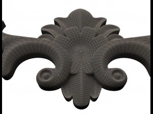3d carving plaster molding decoration shahin k 3D Model