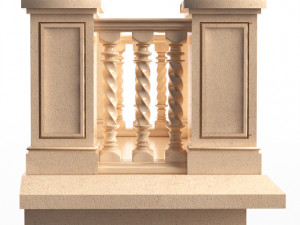 balcony 01 3D Model