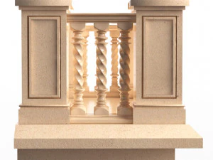 balcony 01 3D Model