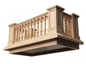 balcony 01 3D Model
