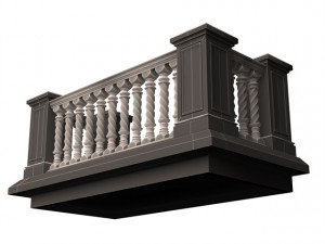 balcony 01 3D Model