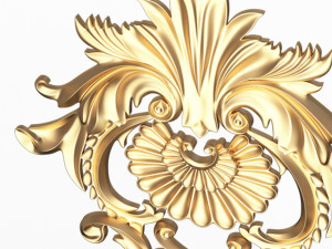 carved decoration panel for cnc cemil 3D 模型