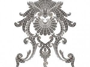 carved decoration panel for cnc cemil 3D 模型