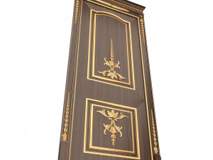 carved door classic 03 3D Model