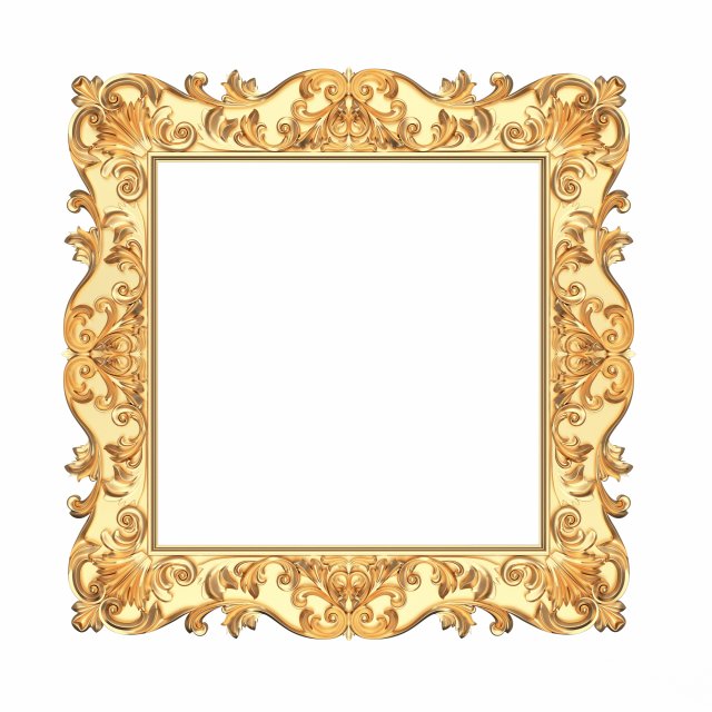 classic frame 01 Modelo 3D .c4d .max .obj .3ds .fbx .stl .blend 
