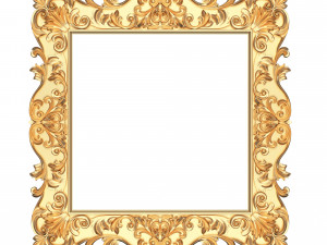 classic frame 01 3Dモデル