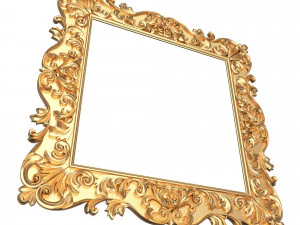classic frame 01 3D Model