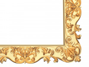 classic frame 01 Modelo 3D