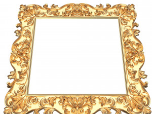classic frame 01 Modelo 3D