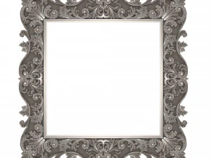 classic frame 01 3D Model