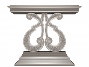 luxury console table 01 3D 모델