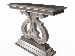 luxury console table 01 3D 모델