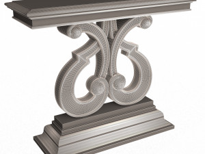 luxury console table 01 3D 모델